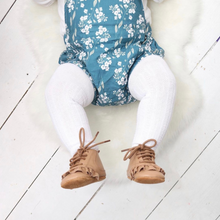 Load image into Gallery viewer, Marlowe Frill Tan Girls Boots