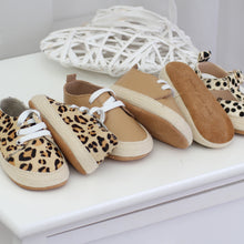 Load image into Gallery viewer, Chicco Camel Unisex Laced Espadrille