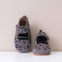 Load image into Gallery viewer, Buddy Grey Leopard Unisex Trainers