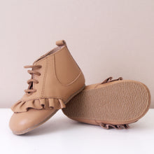 Load image into Gallery viewer, Marlowe Frill Tan Girls Boots
