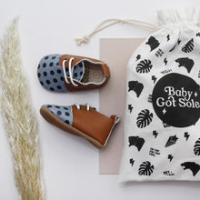Load image into Gallery viewer, Phoenix Grey Spot Oxfords