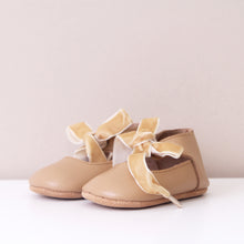 Load image into Gallery viewer, Nova Tan Tie Up Mary Janes