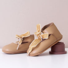 Load image into Gallery viewer, Nova Tan Tie Up Mary Janes