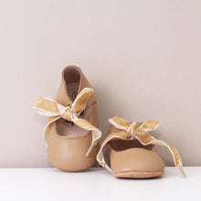 Load image into Gallery viewer, Nova Tan Tie Up Mary Janes