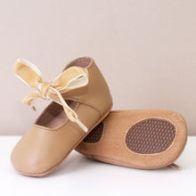 Load image into Gallery viewer, Nova Tan Tie Up Mary Janes