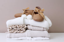 Load image into Gallery viewer, Nova Tan Tie Up Mary Janes