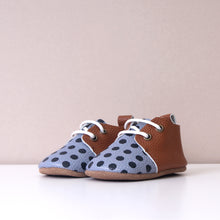 Load image into Gallery viewer, Phoenix Grey Spot Oxfords
