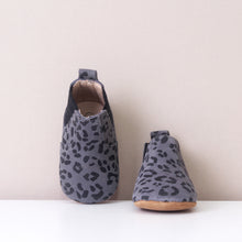 Load image into Gallery viewer, Suki Grey Leopard Print Chelsea Boots